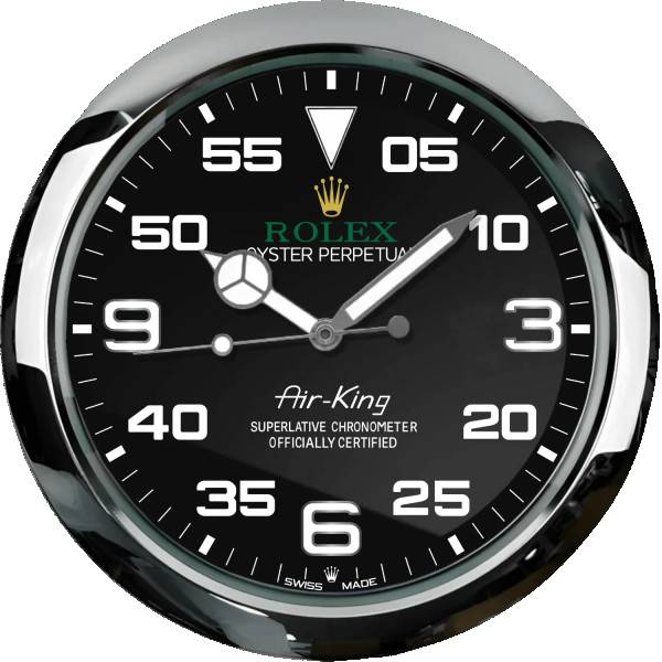 ROLEX WALL CLOCK – AIR KING OYSTER PERPETUAL