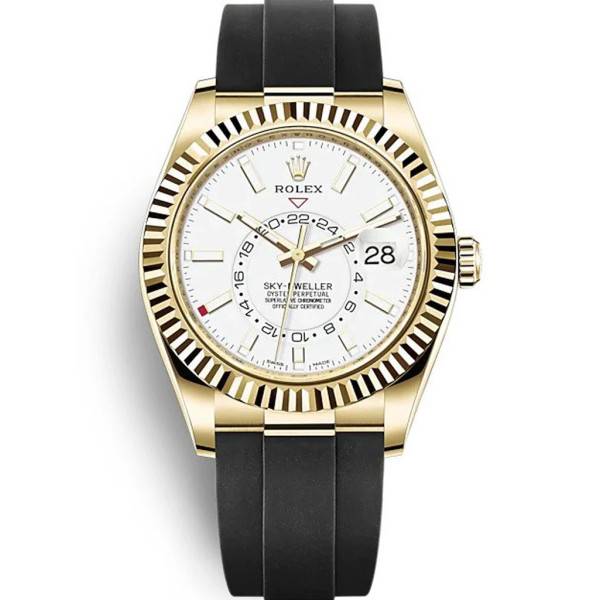Superclone Rolex Sky-Dweller White Dial 326238