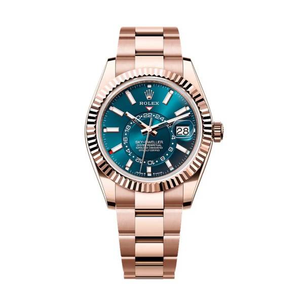 Superclone Rolex Sky-Dweller Blue Dial 336935 (Oyster)