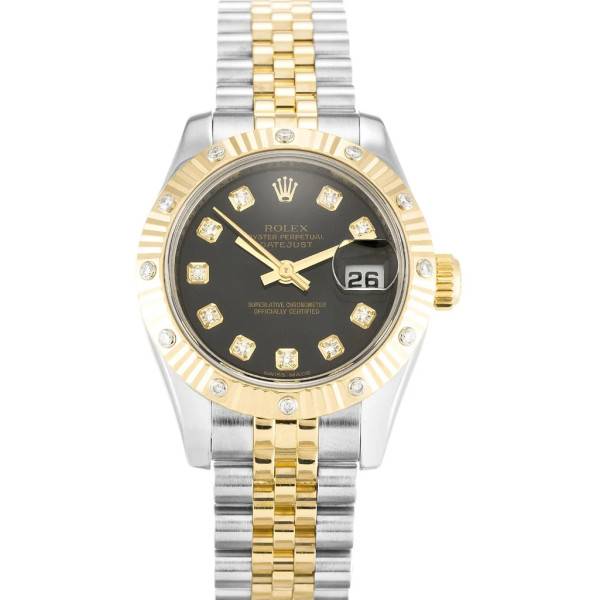 CollectRolex Lady-Datejust Champagne Dial 179313-3 26 mm