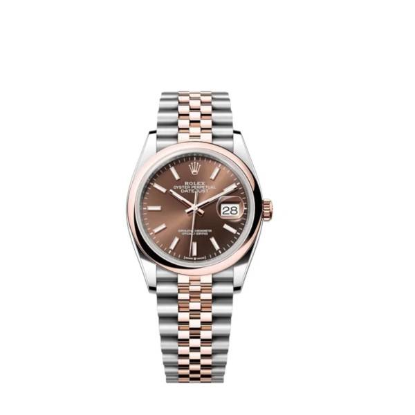 Rolex Datejust Chocolate Dial 126201 Jubilee 36 mm