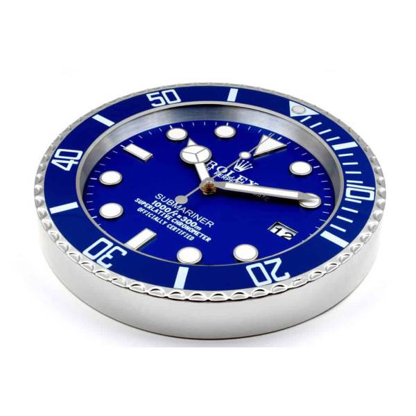 ROLEX WALL CLOCK – SUBMARINER VIVID BLUE DIAL