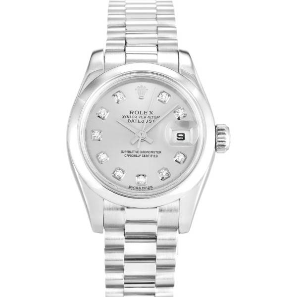 CollectRolex Lady-Datejust Silver Dial 179166 26 mm