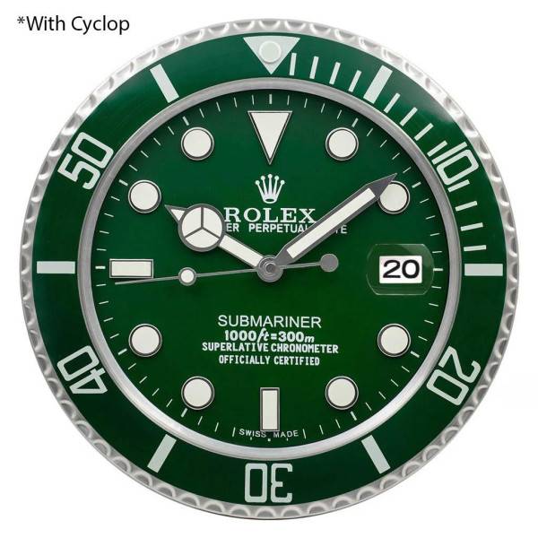 ROLEX WALL CLOCK – SUBMARINER ‘HULK‘ EDITION
