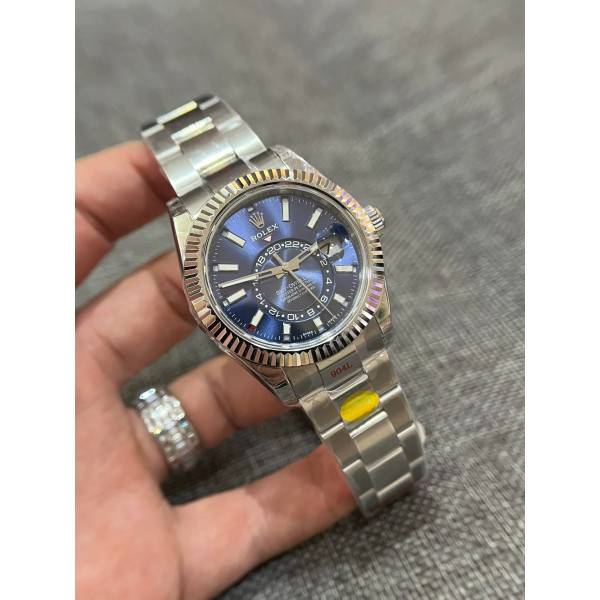 Superclone Rolex Sky-Dweller Bright blue Dial 336934 Oyster