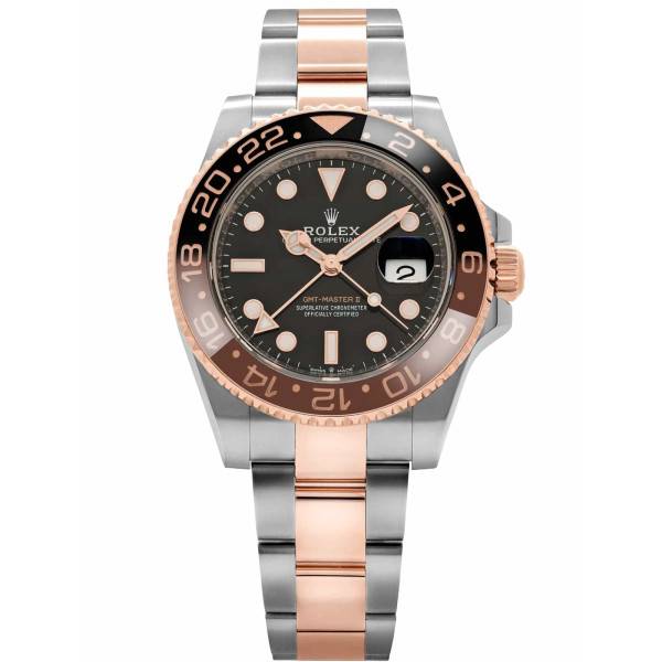 Superclone Rolex GMT-Master II Black Dial 126711CHNR Root Beer