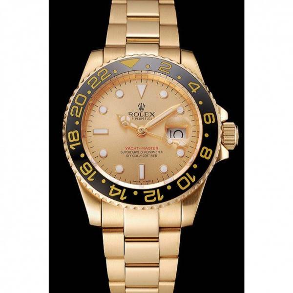 Superclone Rolex GMT-Master II Gold Dial 1453749