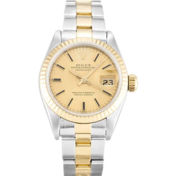 CollectRolex Lady-Datejust Champagne Dial 69173-2 26 mm