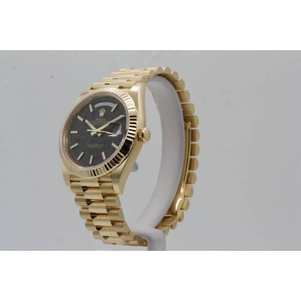 Superclone Rolex Day-Date Black Dial 228238 40 mm