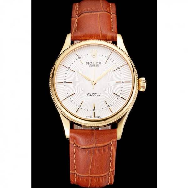 Superclone Rolex Cellini White Dial REP016793