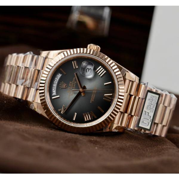 Superclone Rolex Day-Date Slate Ombré Dial 228235-0055 40 mm
