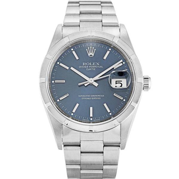 CollectRolex Oyster Perpetual Date Blue Dial 15210 34 mm