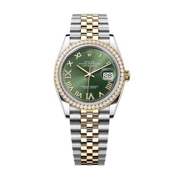 Rolex Datejust Slate Diamond Dial 126283RBR-0011 36 mm
