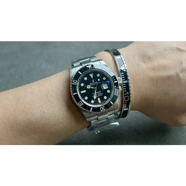 Black Submariner Titanium Steel Bracelet
