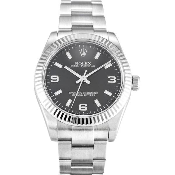 CollectRolex Oyster Perpetual Lady Black Dial 177234 31 mm