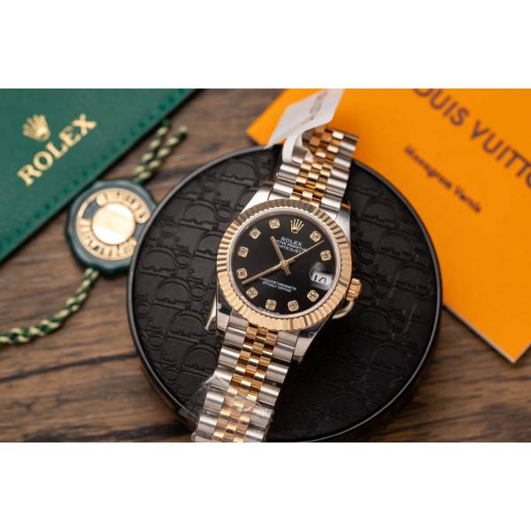 Rolex Datejust Black Diamond Dial 126231-0019 36 mm
