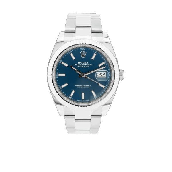 CollectRolex Datejust Blue Dial 126334 Oyster 41 mm