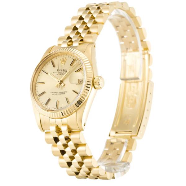 CollectRolex Datejust Mid-Size Champagne Dial 6827 30 mm
