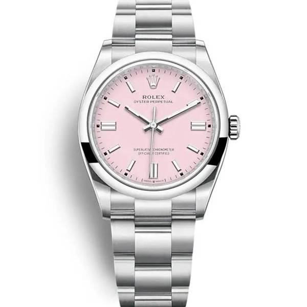 CollectRolex Oyster Perpetual Lady Candy Pink Dial 126000 36 mm
