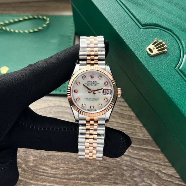 Rolex Datejust Mother of Pearl Diamond Dial 126201-0021 36 mm