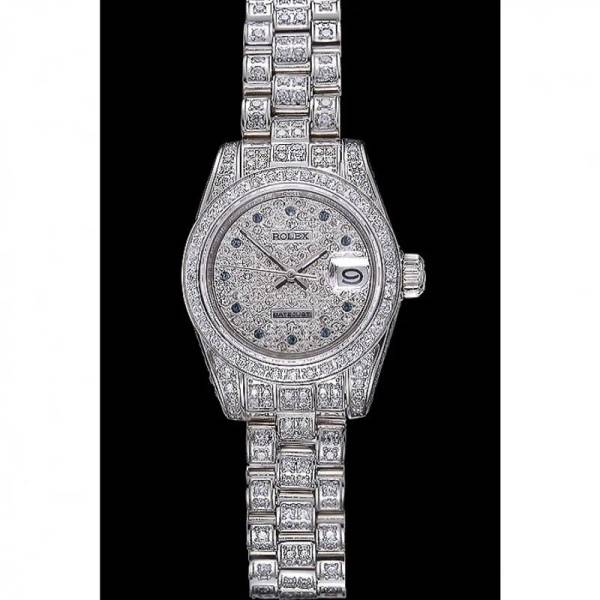 Superclone Rolex Datejust Silver Dial 622022 26 mm
