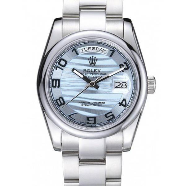 CollectRolex Day-Date Blue Dial 7470 36 mm