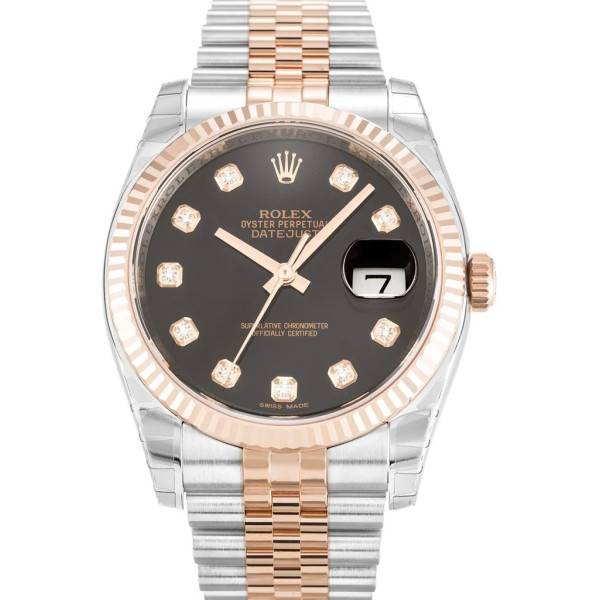 CollectRolex Datejust Black Dial 116231-3 36 mm