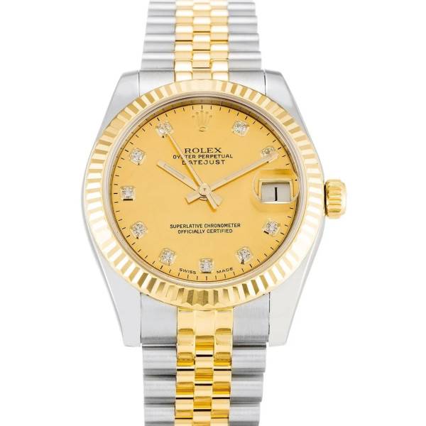 CollectRolex Lady-Datejust Champagne Dial 178273 31 mm
