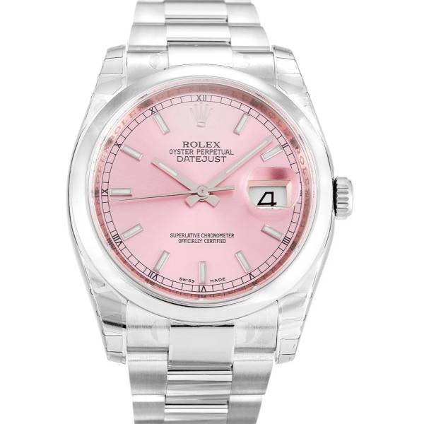 CollectRolex Datejust Pink Dial 116200 36 mm