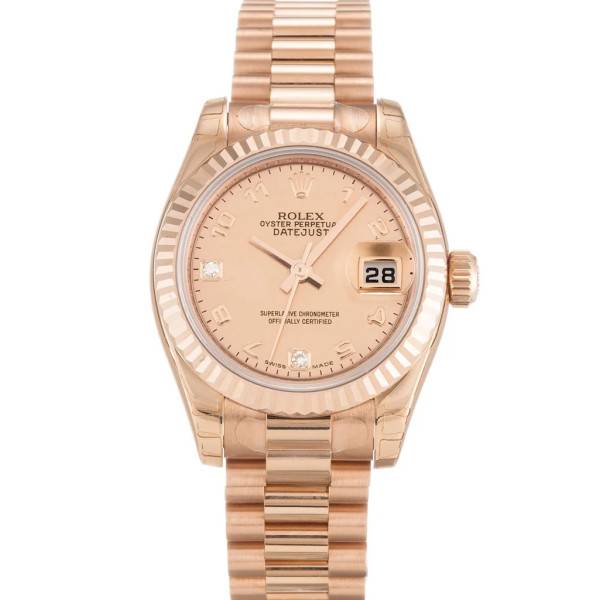 CollectRolex Lady-Datejust Mother of Pearl – Goldust Dial 179175F 26 mm