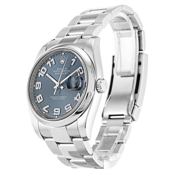 CollectRolex Datejust Blue Concentric Dial 116200 36 mm