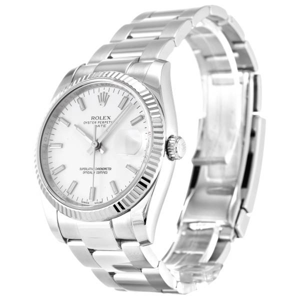 CollectRolex Oyster Perpetual Date White Dial 115234 34 mm
