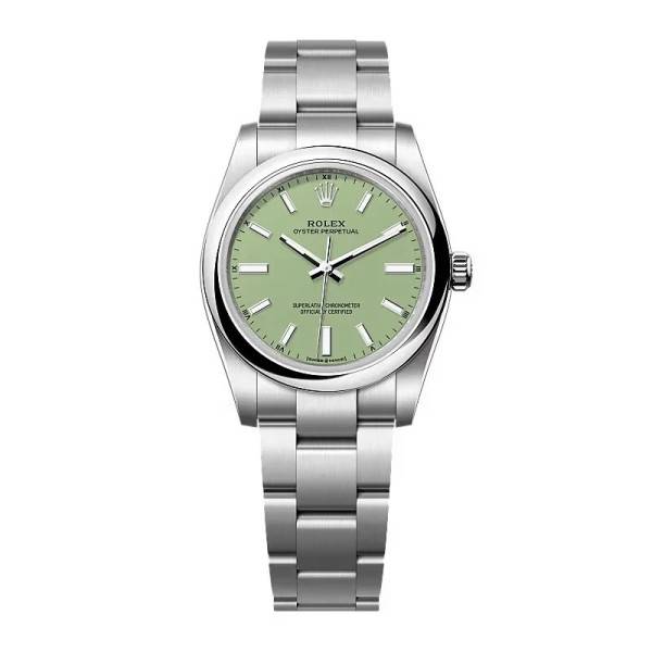 Rolex Oyster Perpetual 277200 Pistachio Dial