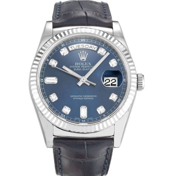 CollectRolex Day-Date Blue Dial 118139 36 mm
