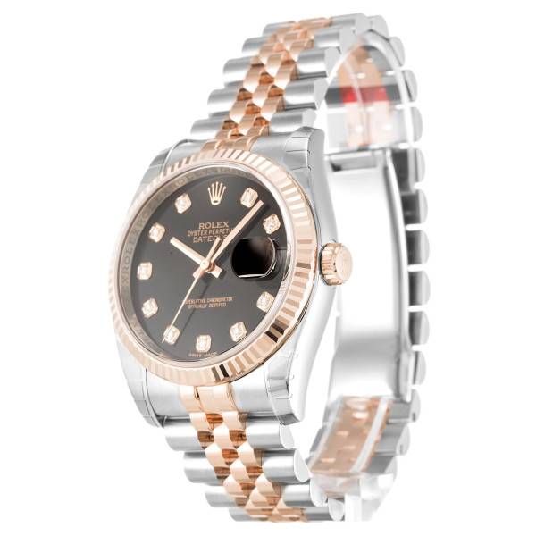 CollectRolex Datejust Black Dial 116231-3 36 mm