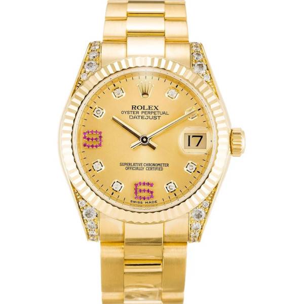 CollectRolex Datejust Mid-Size Champagne Dial 178238 31 mm