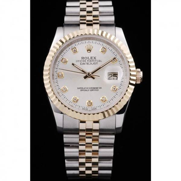 Rolex Datejust White Dial SRL10 36 mm