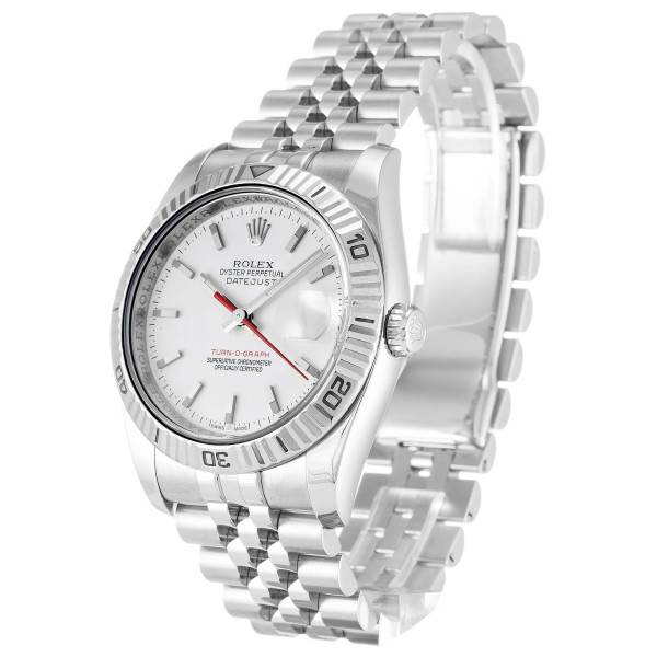 CollectRolex Datejust Turn-O-Graph White Dial 116264-2 36 mm