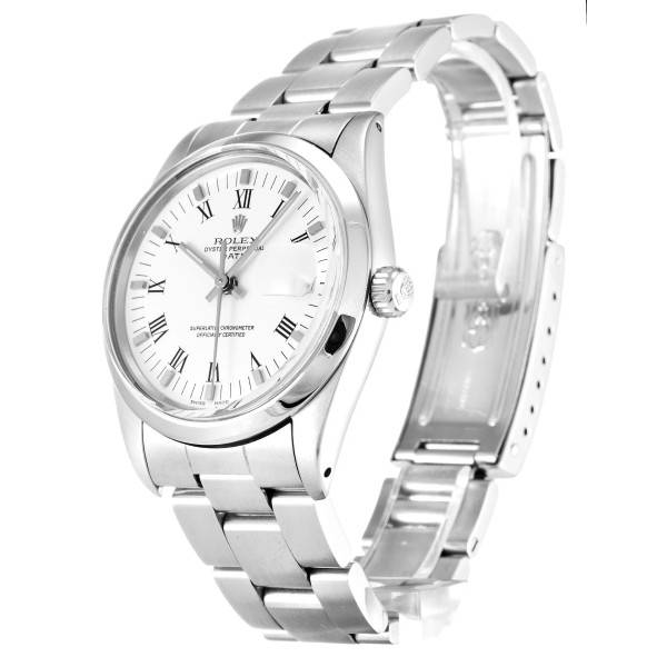 CollectRolex Oyster Perpetual Date White Dial 15000 34 mm