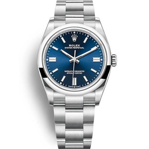 CollectRolex Oyster Perpetual Lady Blue Dial 126000 36 mm