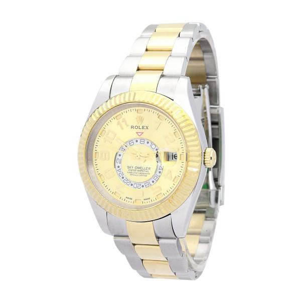 CollectRolex Sky-Dweller Gold Dial 326938