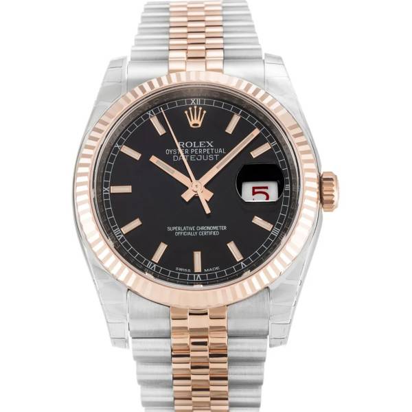 CollectRolex Lady-Datejust Black Dial 179171 36 mm