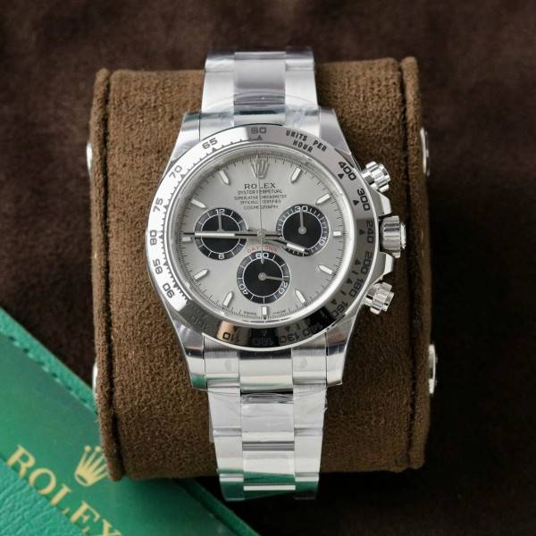 Superclone Rolex Daytona Silver Dial 116509