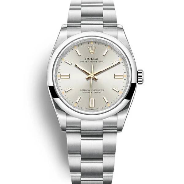 CollectRolex Oyster Perpetual Lady Silver Dial 126000 36 mm