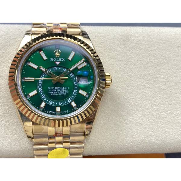 Rolex Sky-Dweller Green Dial 336938 (Jubilee)