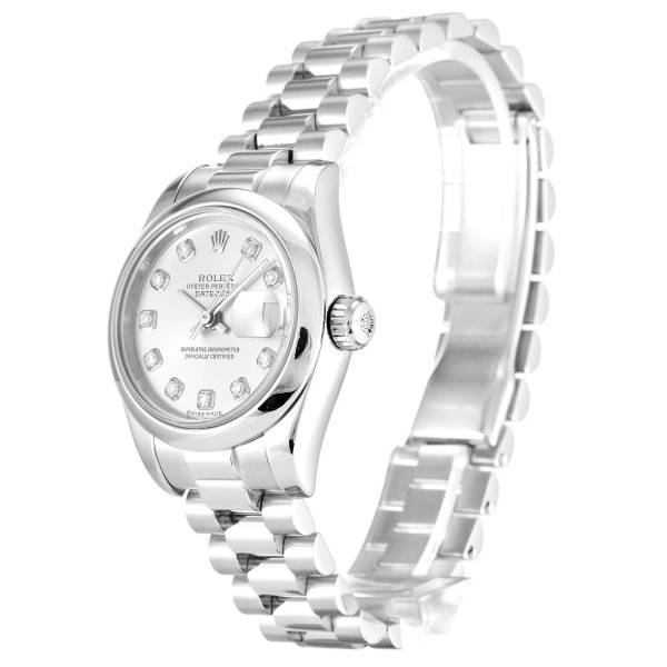 CollectRolex Lady-Datejust Silver Dial 179166 26 mm