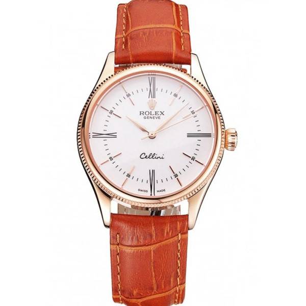 Superclone Rolex Cellini White Dial REP016795