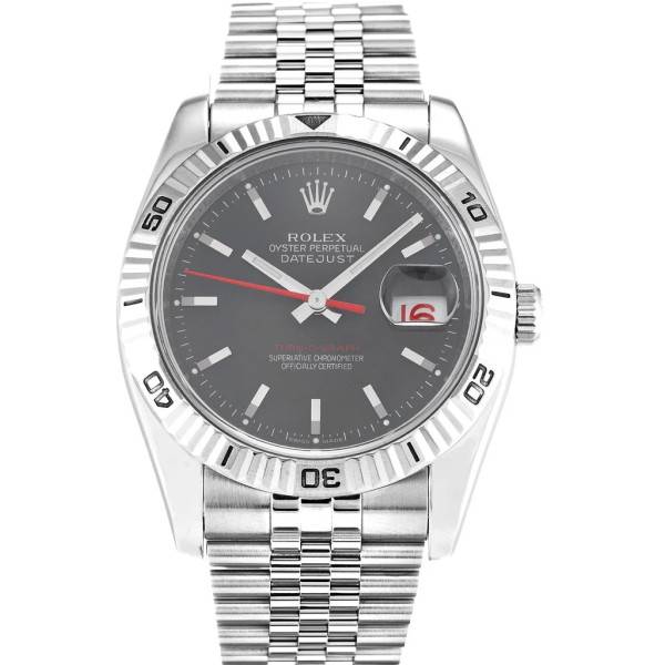 CollectRolex Datejust Turn-O-Graph Grey Dial 116264 36 mm