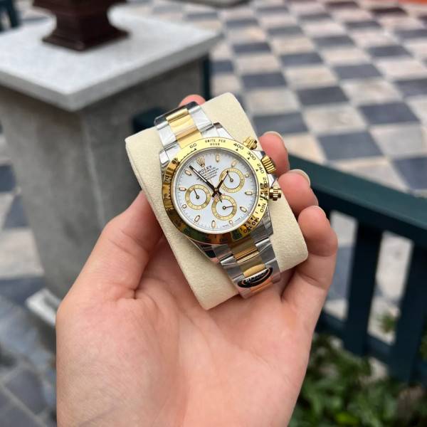 Superclone Rolex Daytona White Dial 116523-2