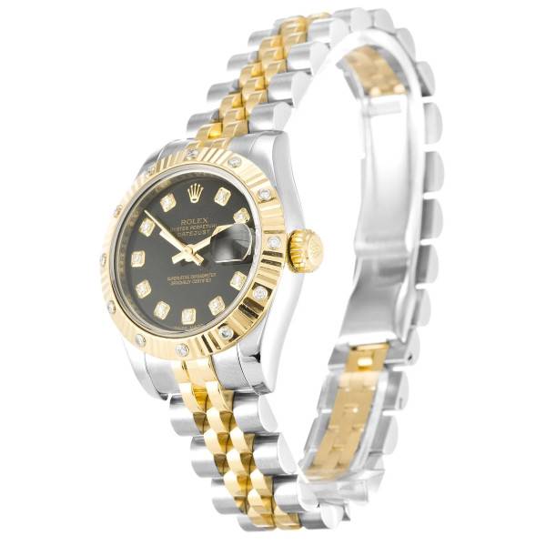 CollectRolex Lady-Datejust Champagne Dial 179313-3 26 mm